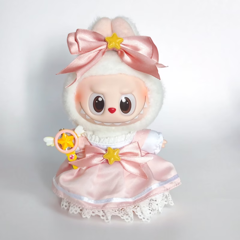 Vestido para labubu, la adorable muñeca de peluche, estilo Kawaii Cardcaptor Sakura, muñecas de moda Idol, estilo Idol. Labubu - Image 2