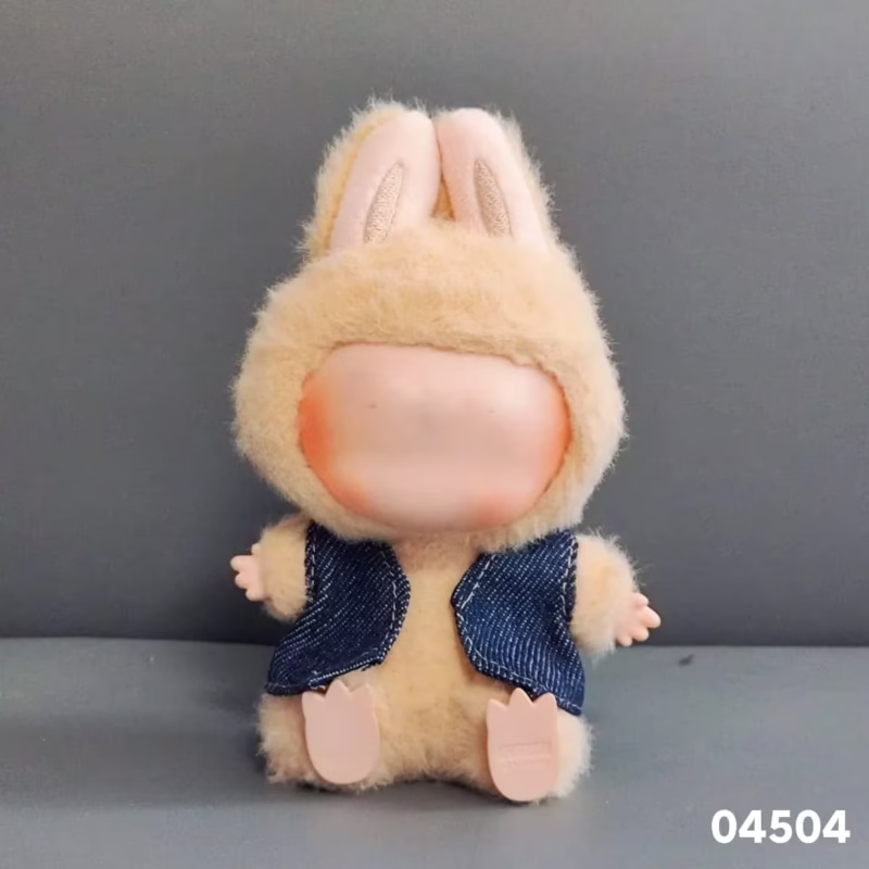 descripcióndelarchivoempaquetado_traducciones es La Ventela para Labubu Conjunto de atuendo elegante para muñeca de 17 cm I Conjunto de vestimenta falda delicada y cautivadora para la muñeca en miniatura - Image 4