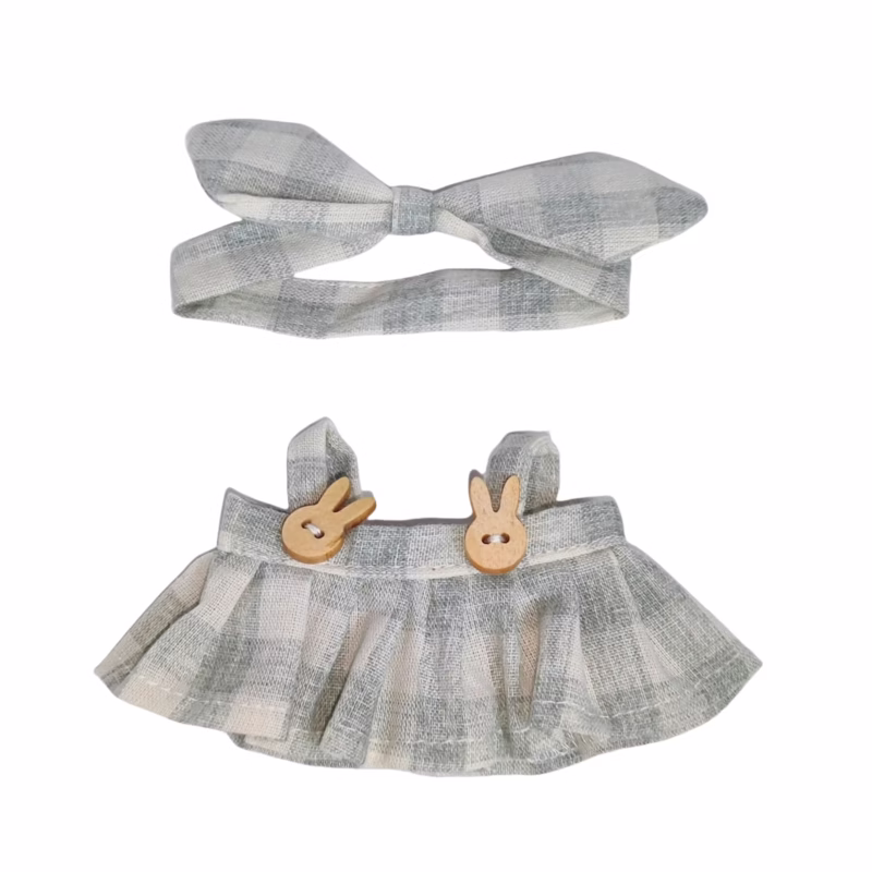 Berseka combinó lo mejor de los diseños de moda Kawaii para crear este conjunto de moda y único para muñecas Labubu (1ª y 2ª generación) - Image 3