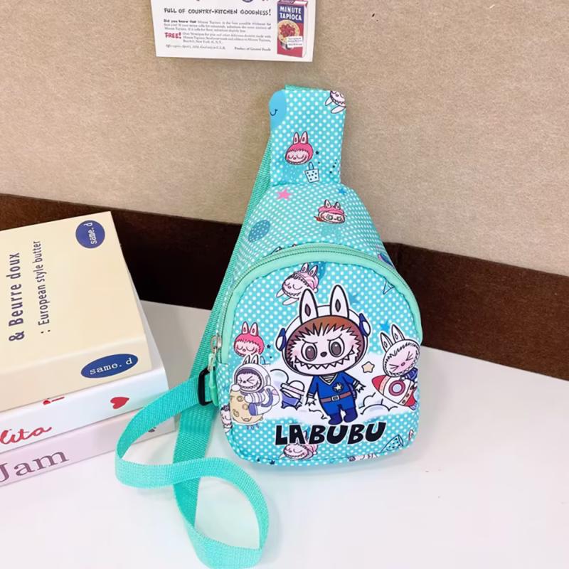 Bolso bandolera de elfo Kawaii, bolso de pecho de animación, bolso de elfo moderno, bolso casual para niños, mochilas portátiles, obsequios para niños y niñas. - Image 2