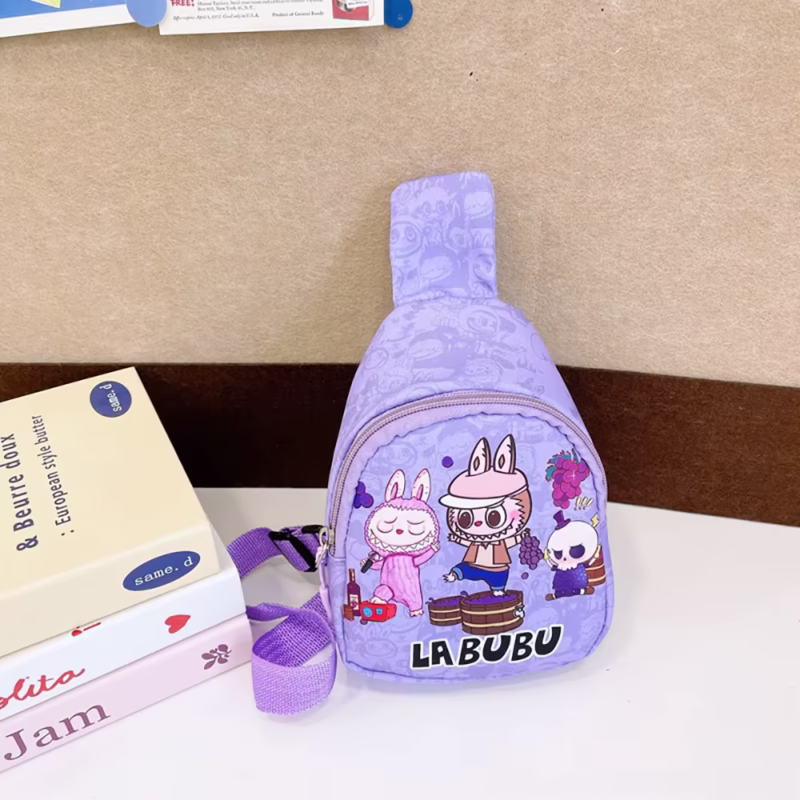 Bolso bandolera de elfo Kawaii, bolso de pecho de animación, bolso de elfo moderno, bolso casual para niños, mochilas portátiles, obsequios para niños y niñas.