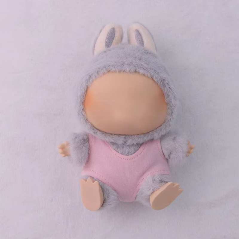 Conjuntos de muñeca de 15/17 cm para Labubu 2Generations, mono, brilloso, para fiesta, accesorios de regalo. - Image 3