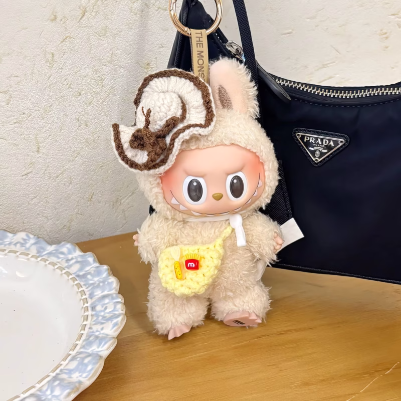 Labubu – ropa de iand derenodie, muñeca de peluche, muñeca de vinilo de 17 cm, set de accesorios ropa, ropa de autor para Labubu, Indumentaria Mistura.