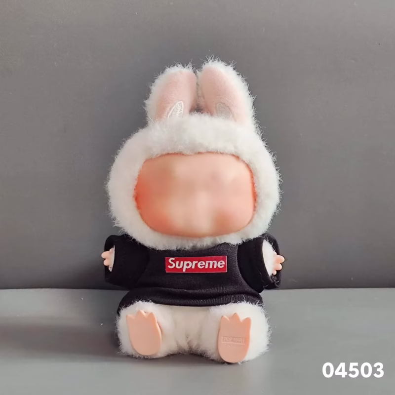 descripcióndelarchivoempaquetado_traducciones es La Ventela para Labubu Conjunto de atuendo elegante para muñeca de 17 cm I Conjunto de vestimenta falda delicada y cautivadora para la muñeca en miniatura