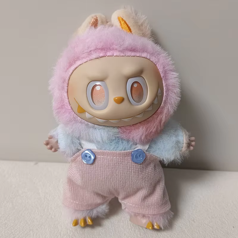 Accesorios de moda para muñecas Labubu de 17 cm V3 V2 V1. Vestimenta de muñeca. Muñeca ídolo desbloqueo para el niño. El conjunto de muñeca Labubu yo en Navidad y Vestimenta.