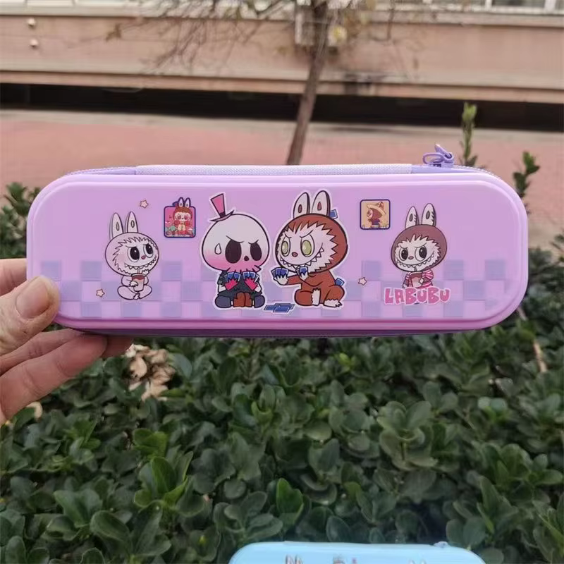 labubu El estuche de lápices es ideal para estudiantes y cuenta con una gran capacidad de almacenamiento - Image 3
