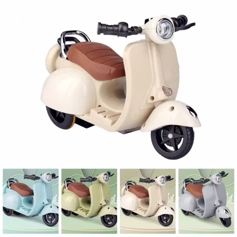 Explora el brillo y la alegría con la muñeca Labubu junto a un mini scooter eléctrico brillantemente diseñado para las muñecas Popmart. - Image 2