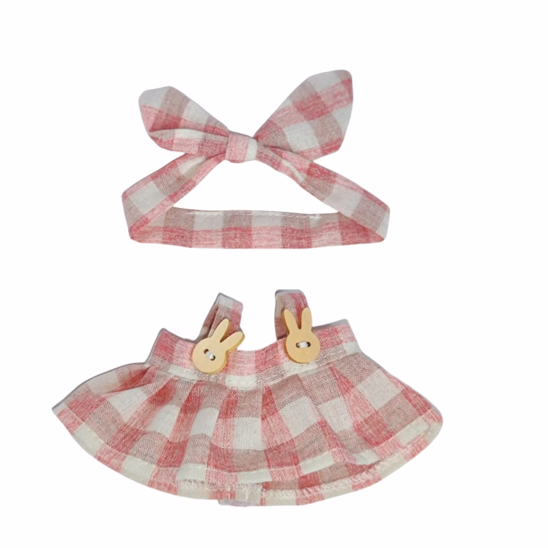 Berseka combinó lo mejor de los diseños de moda Kawaii para crear este conjunto de moda y único para muñecas Labubu (1ª y 2ª generación) - Image 4