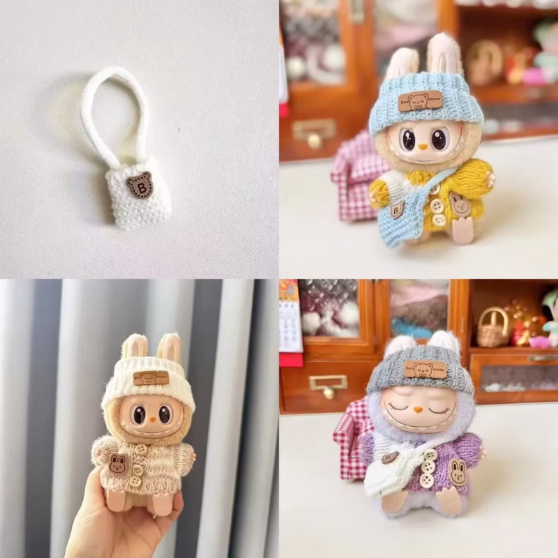 La ropa a la que hace referencia le quedará a un cm con un par de accesorios a la muñeca de un oso de peluche un diseño estilo - Image 2