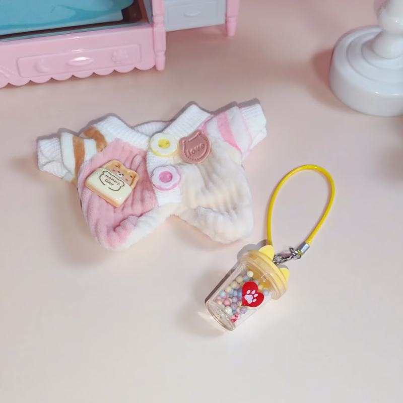 Robot Labubu, ejemplar de atuendo alternativo, para la muñeca Labubu I y II, edición conmemorativa para las muñecas sentadas
