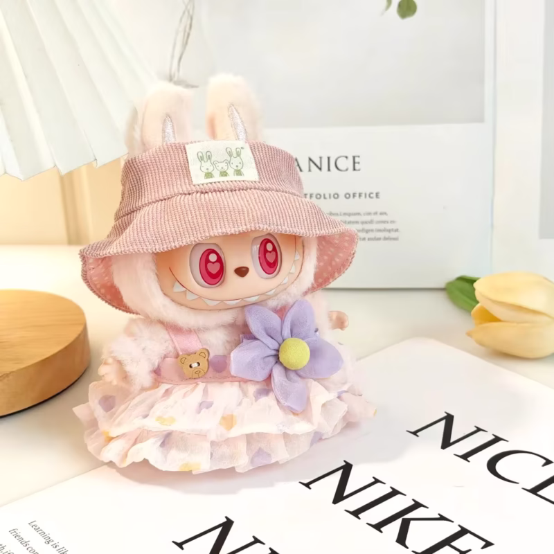 Organiza y protege una colección con la caja de almacenamiento acrílica para figuras Labubu. Está especialmente diseñada para mantener las muñecas - Image 2