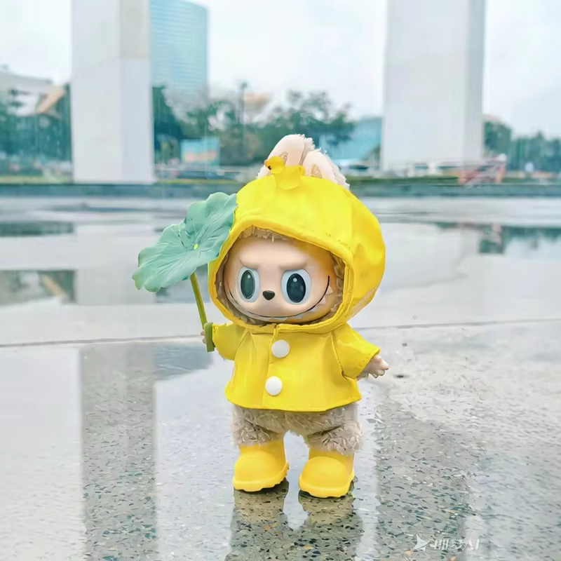 Ropa de muñecas Labubu, ropa de diseñador Labubu, juguete de lujo Labubu, Labubu original, regalo, atuendos de muñeca de 17 cm, ropa de funda de asiento.