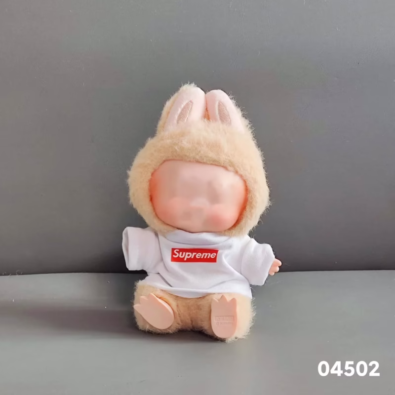 descripcióndelarchivoempaquetado_traducciones es La Ventela para Labubu Conjunto de atuendo elegante para muñeca de 17 cm I Conjunto de vestimenta falda delicada y cautivadora para la muñeca en miniatura - Image 3