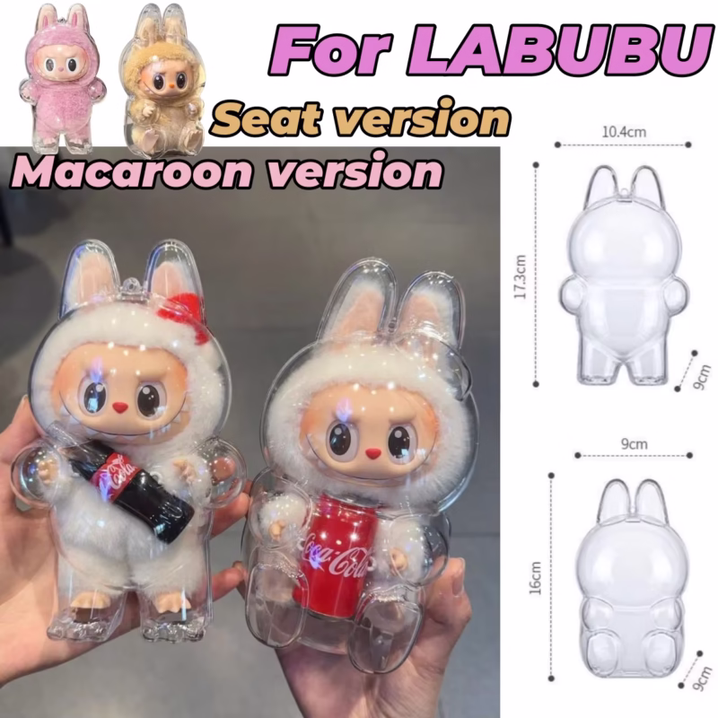 Se vende por 1/6 paquete de entrada, y es compatible con Labubu Sit (Sit Party) y Labubu V1 V2. Se vende en cubos para el sleeve, aether pop