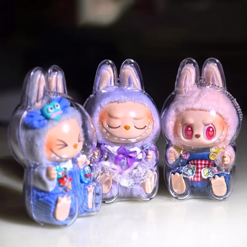 Los soportes de macaron LABUBU son perfectos para cualquiera que ame coleccionar artículos de Popmart Bubble Mart - Image 2
