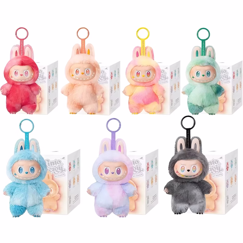 En la Gran caja de felpa ciega de la serie Energy, la sorpresa incluye la muñeca de peluche 2025, una caja sorpresa con un macaron de PVC, un llavero de peluche y un regalo de cumpleaños. - Image 3