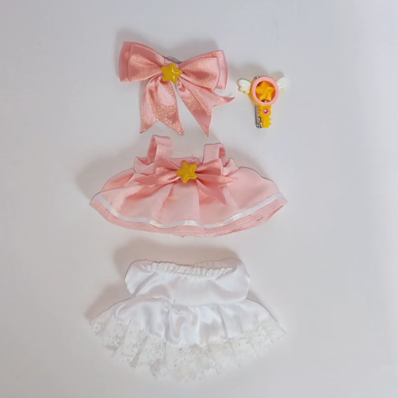 Vestido para labubu, la adorable muñeca de peluche, estilo Kawaii Cardcaptor Sakura, muñecas de moda Idol, estilo Idol. Labubu - Image 3