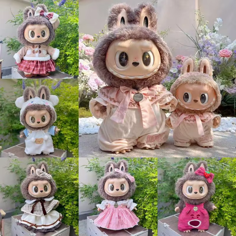 Admira la confección y la comodidad de la colección exclusiva Labubu Zimomo, tanto para 58.5 cm