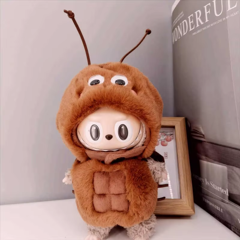 La versión mini de Ropa Bonita de Cucarachas Labubu 3.0 V1/V2/V3, La Ropa Labubu atuendo, y los accesorios de Ropa Labubu.