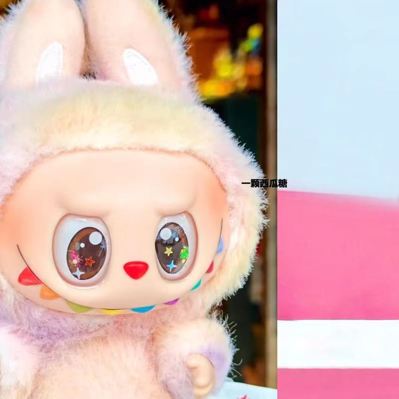 Para la pegatina Labubu, pegatina de estrella en uñas, un logro artesanal, cara de pegatina labubu, mostrando, pegatina para ojos, accesorios para muñecas, decorativas para uñas, decorativas para muñecas.