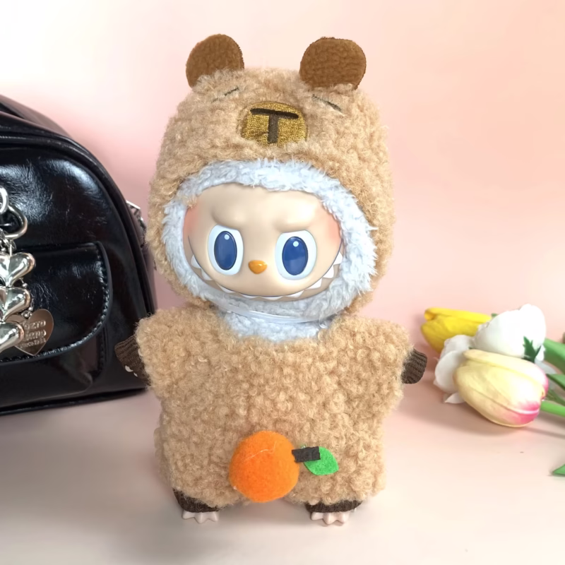 Caja sorpresa con llavero Labubu de 2ª Gen. | Monos para fiestas de niño sentado. | Regalo de peluche para coleccionistas.