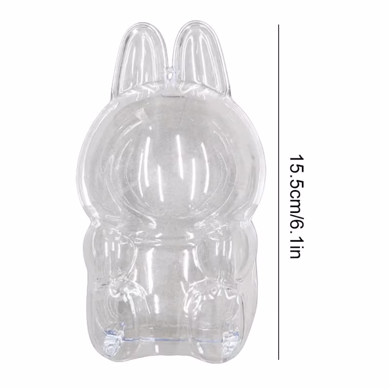 LABUBU Estuche Transparente Macaron con Scooter Eléctrico - Image 3